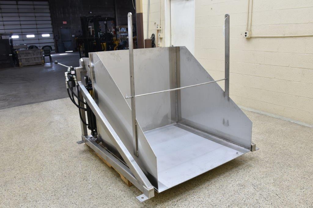 Stainless Steel Tote Dumper