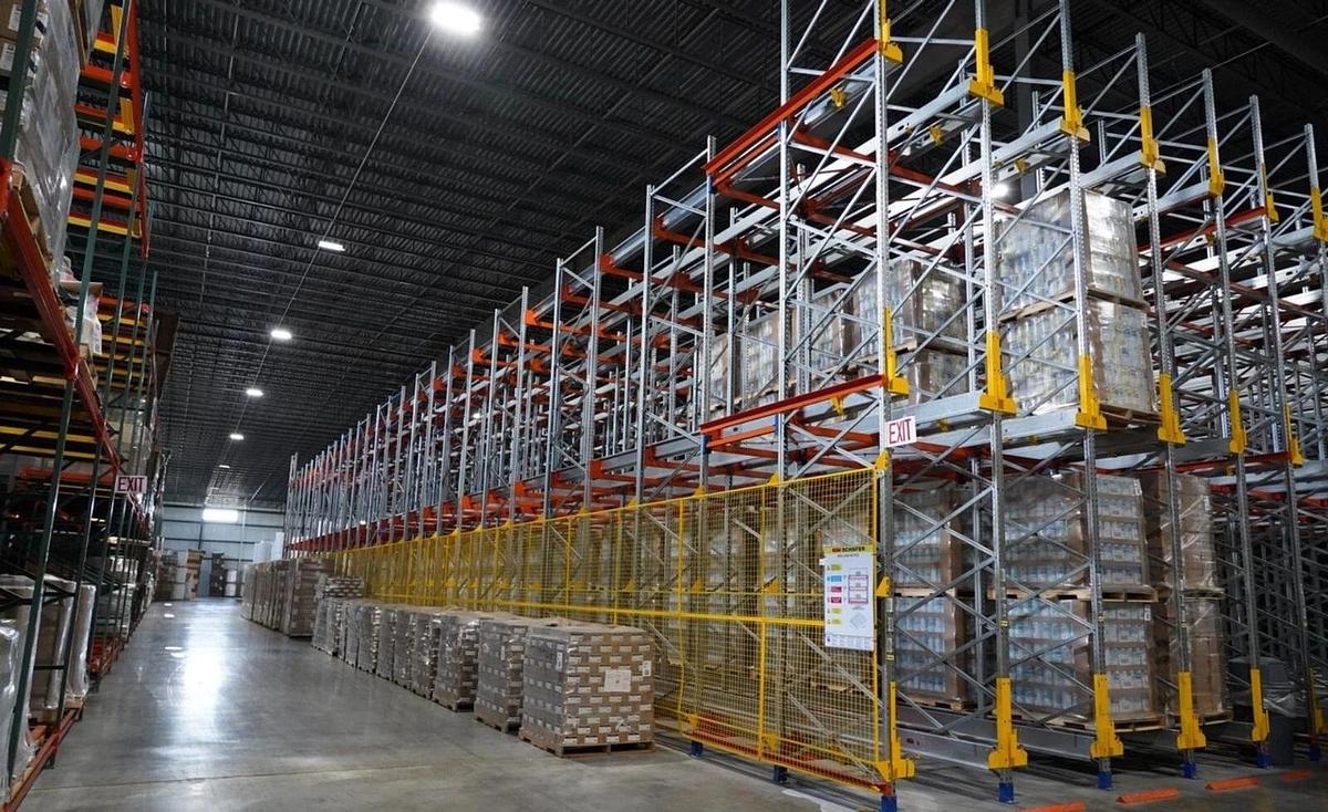 SSI Schaefer Automatic Pallet Racking and Storage System