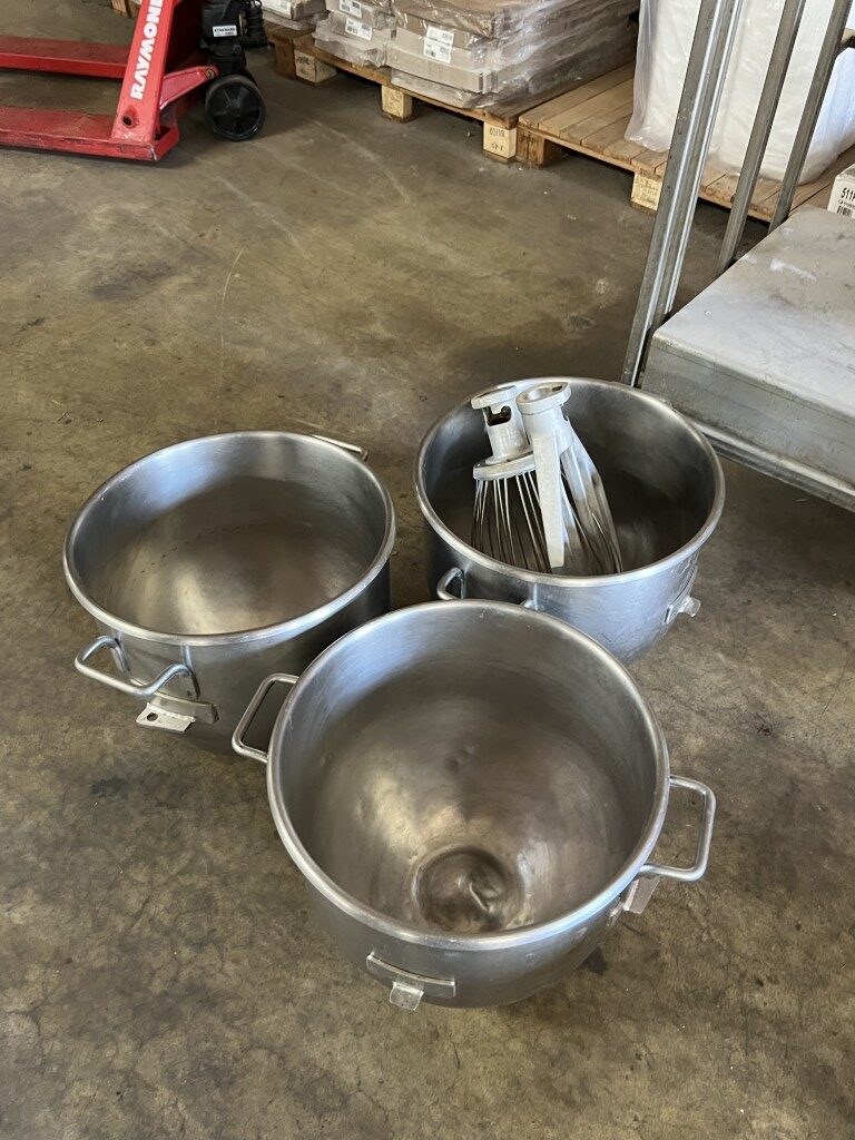 Hobart Mixer 40 quart Bowls